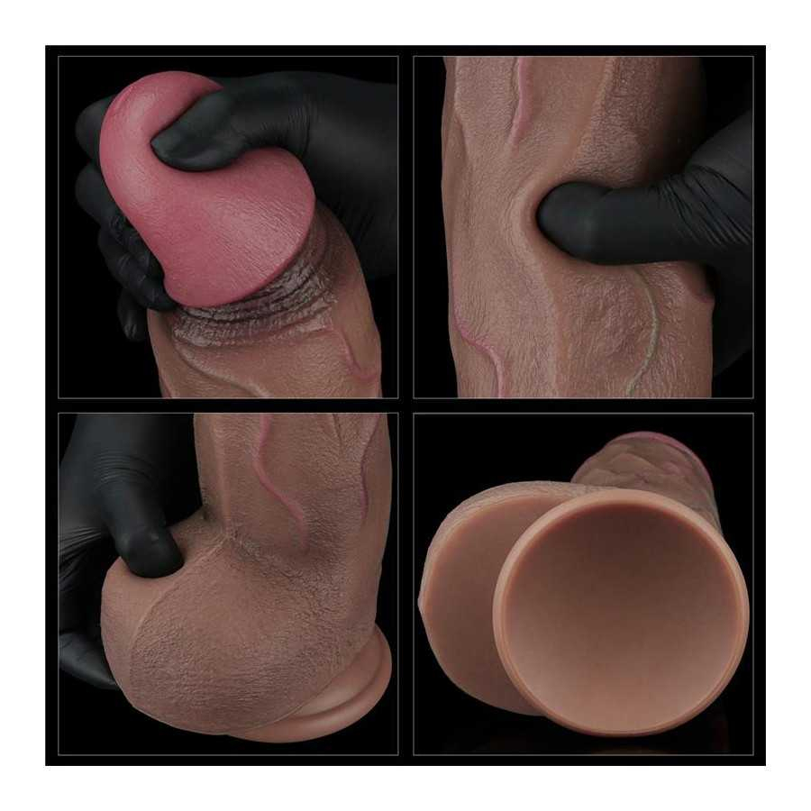 Dildo Silicona Dual Layered XXL 12