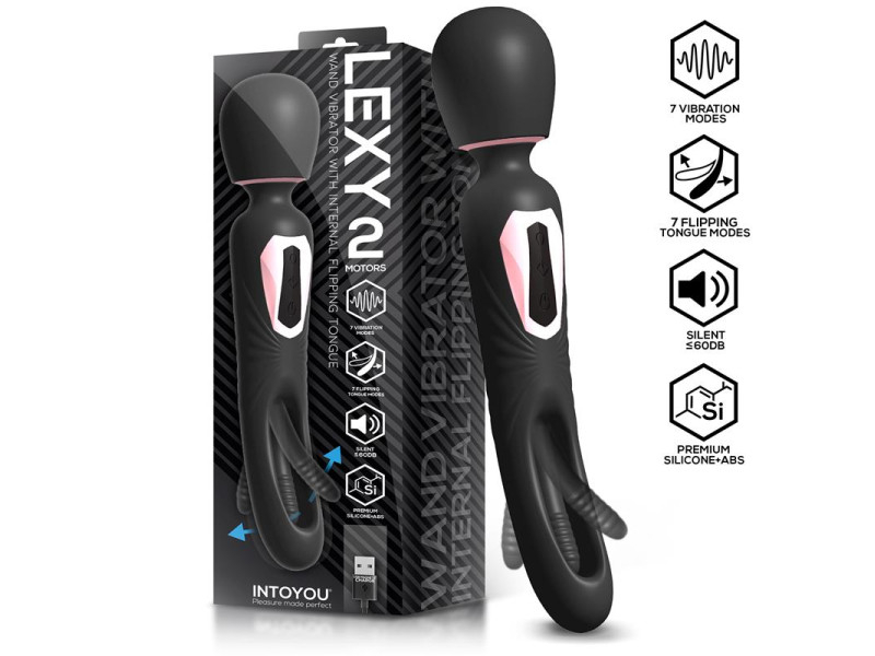 Lexy Masajeador con Lengua Interna y Flipping Lexy Masajeador con Lengua Interna y Flipping