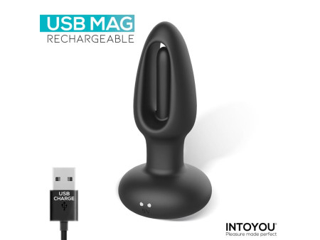 Sasha Plug con Vibracion y Lengua Flipping yControl Remoto