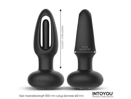Sasha Plug con Vibracion y Lengua Flipping yControl Remoto