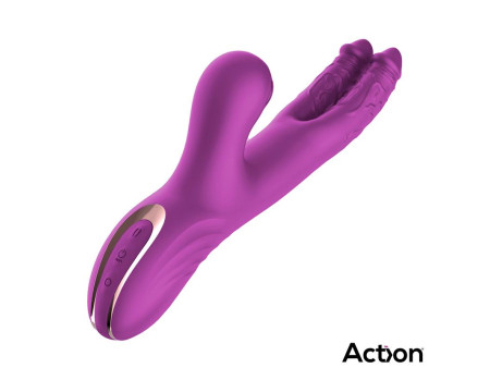 Nico Vibrador con Dildos Alternantes y Bola Percutora 4 Motores Nico Vibrador con Dildos Alternantes y Bola Percutora 4 Motores