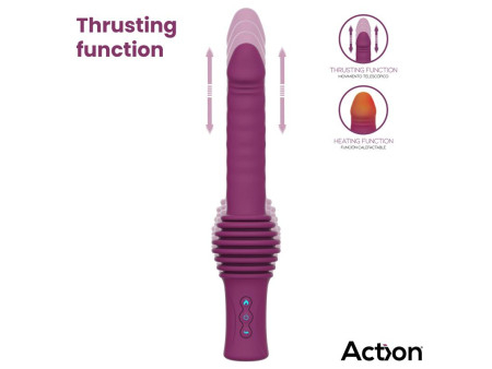 Roxer Sex Machine con Vibracion Thrusting Efecto Calor y Control Remoto