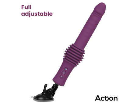 Roxer Sex Machine con Vibracion Thrusting Efecto Calor y Control Remoto