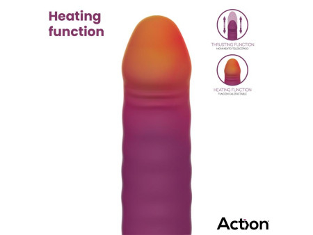 Roxer Sex Machine con Vibracion Thrusting Efecto Calor y Control Remoto