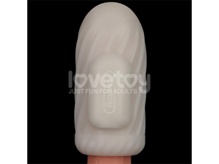 Knights Ring Funda para el Pene y Estimulador Spiral