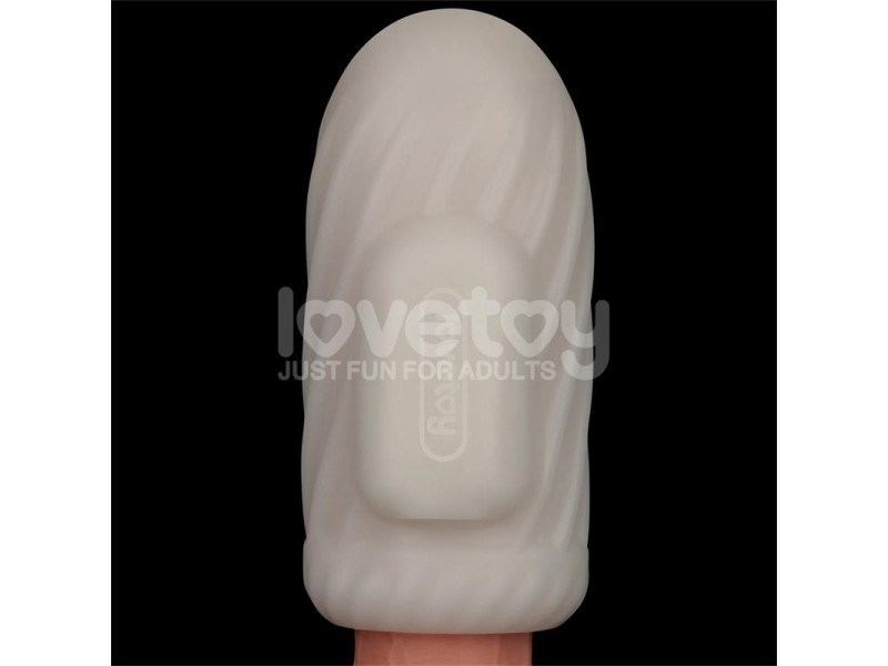 Knights Ring Funda para el Pene y Estimulador Spiral