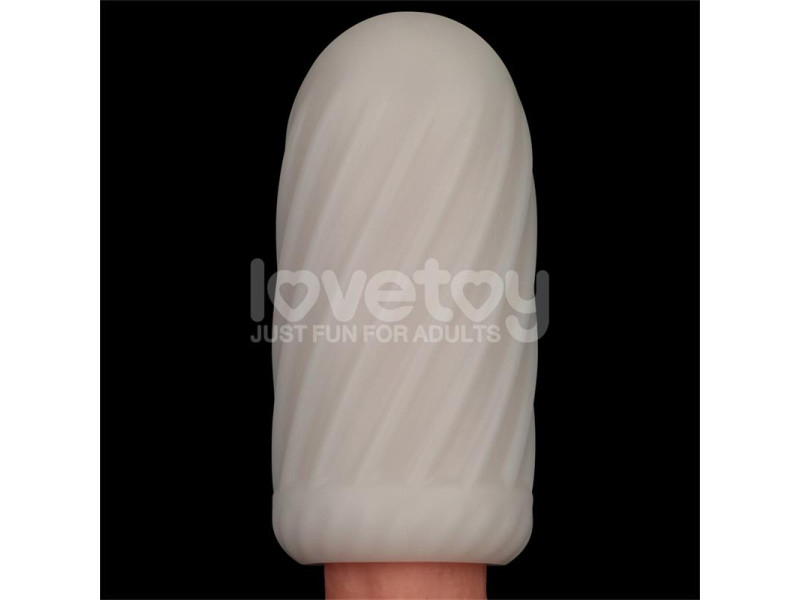 Knights Ring Funda para el Pene y Estimulador Spiral
