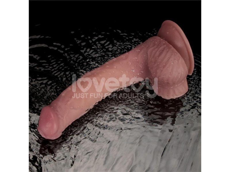 Dildo Dual Density con Vibracion 9