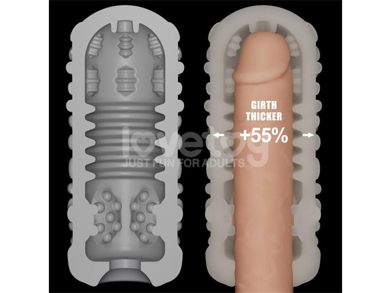 Knights Ring Funda para el Pene y Estimulador Drip