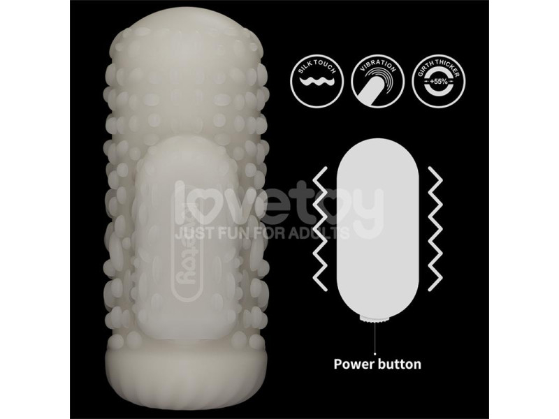 Knights Ring Funda para el Pene y Estimulador Drip