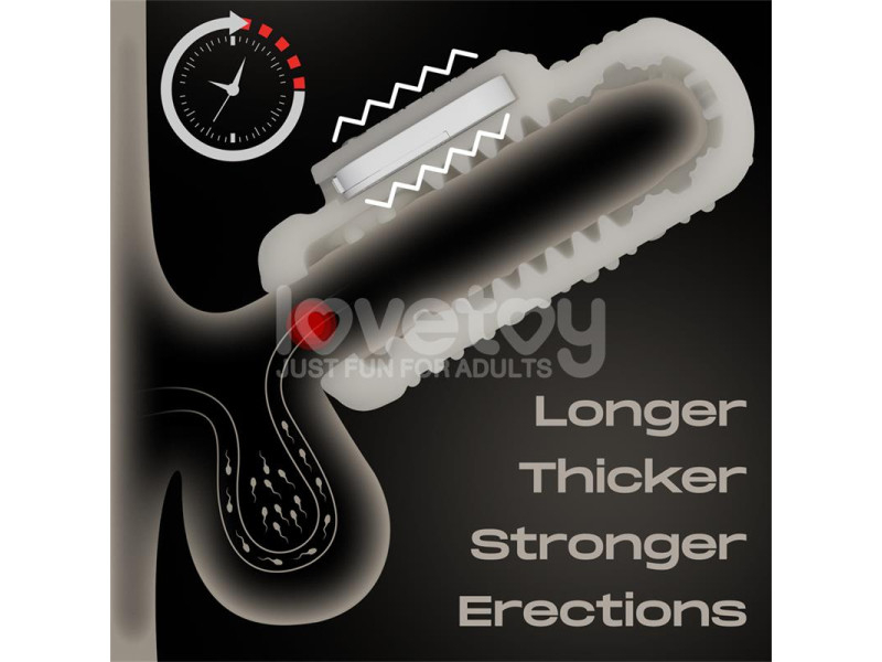 Knights Ring Funda para el Pene y Estimulador Drip