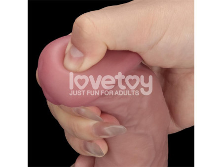 Dildo Dual Density con Vibracion 8 Dildo Dual Density con Vibracion 8
