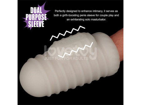 Knights Ring Funda para el Pene y Estimulador Wavy