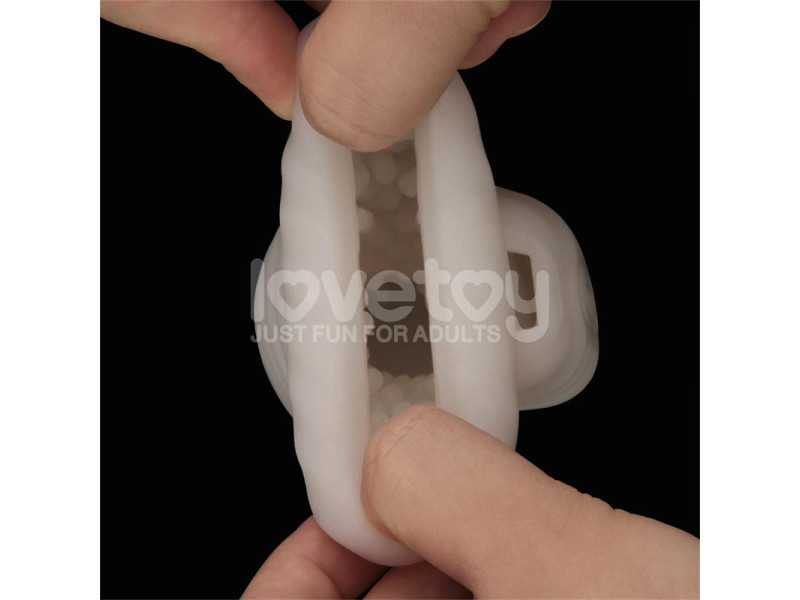 Knights Ring Funda para el Pene y Estimulador Wavy