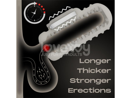 Knights Ring Funda para el Pene y Estimulador Wavy