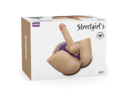 Streetgirls 17 Masturbador con Dildo Articulable