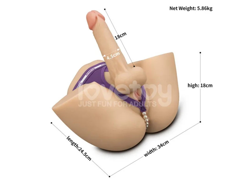 Streetgirls 17 Masturbador con Dildo Articulable