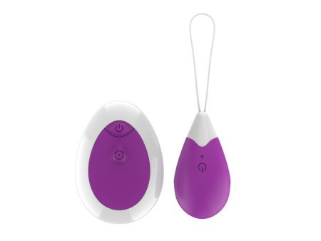 Huevo Vibrador con Control Remoto USB Purpura