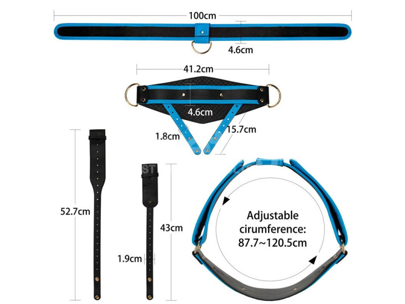 Ingen Arnes Ajustable con Dildo Hueco 9 Enhanced Set L XL 2XL