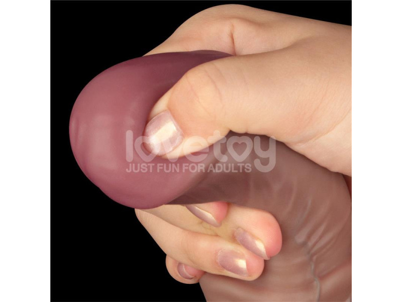Dildo Dual Layered Articulable XXL 16
