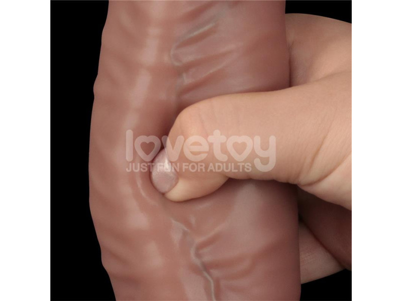 Dildo Dual Layered Articulable XXL 16