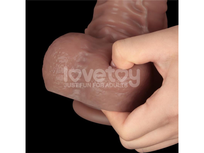 Dildo Dual Layered Articulable XXL 16