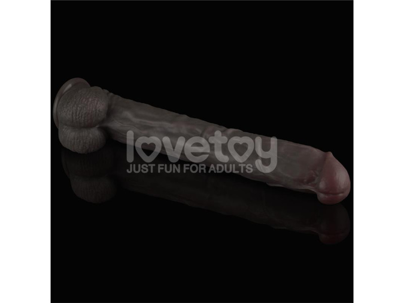Dildo Dual Layered Articulable XXL 145