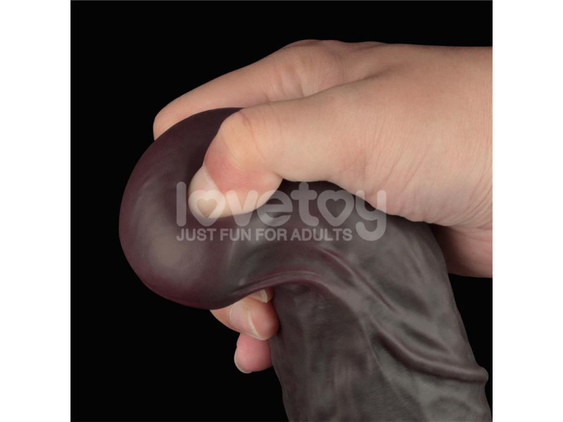Dildo Dual Layered Articulable XXL 145