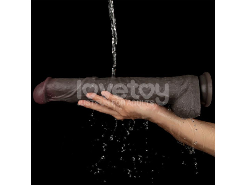 Dildo Dual Layered Articulable XXL 145