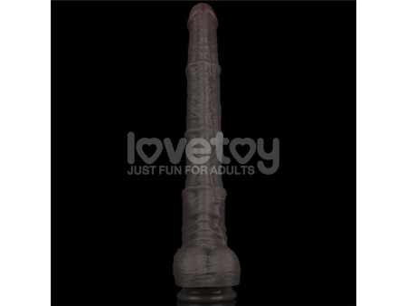 Dildo Dual Layered Articulable XXL 16 Dildo Dual Layered Articulable XXL 16
