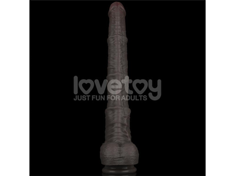 Dildo Dual Layered Articulable XXL 16