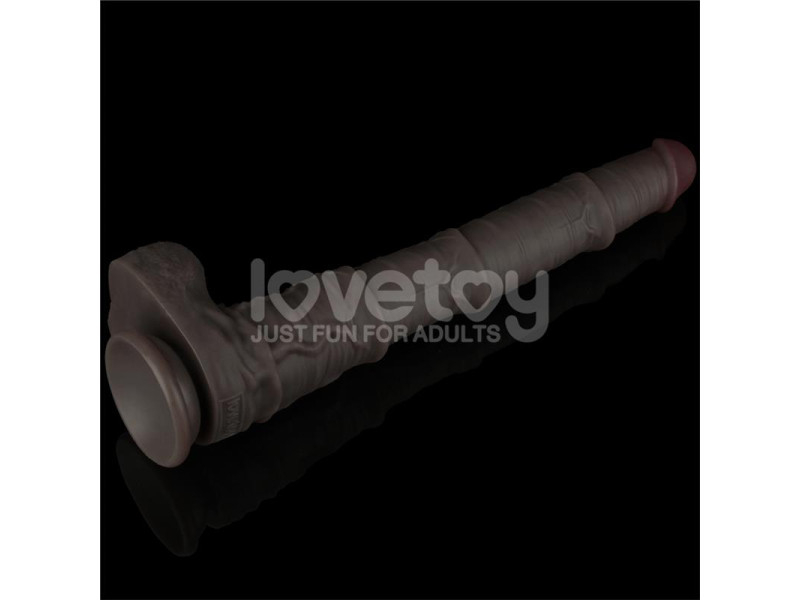 Dildo Dual Layered Articulable XXL 16