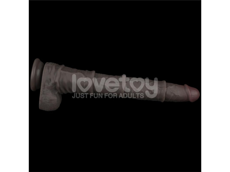 Dildo Dual Layered Articulable XXL 16