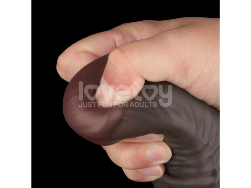 Dildo Dual Layered Articulable XXL 16