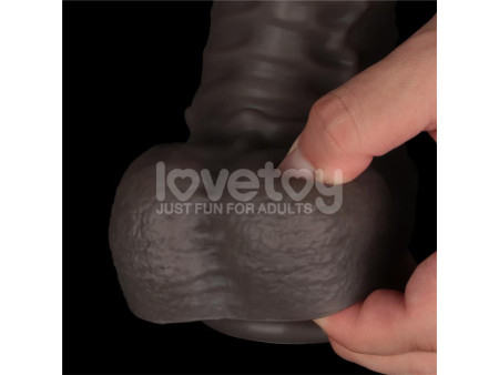 Dildo Dual Layered Articulable XXL 16 Dildo Dual Layered Articulable XXL 16