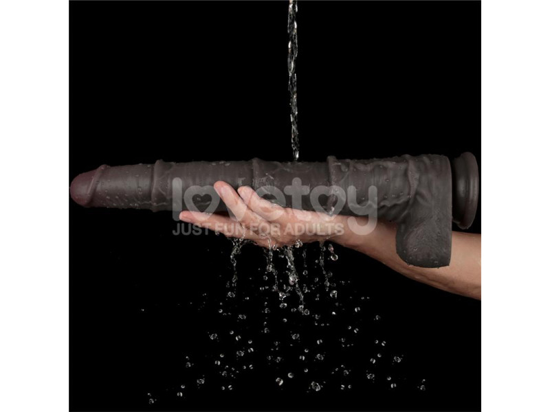 Dildo Dual Layered Articulable XXL 16