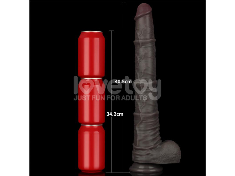 Dildo Dual Layered Articulable XXL 16
