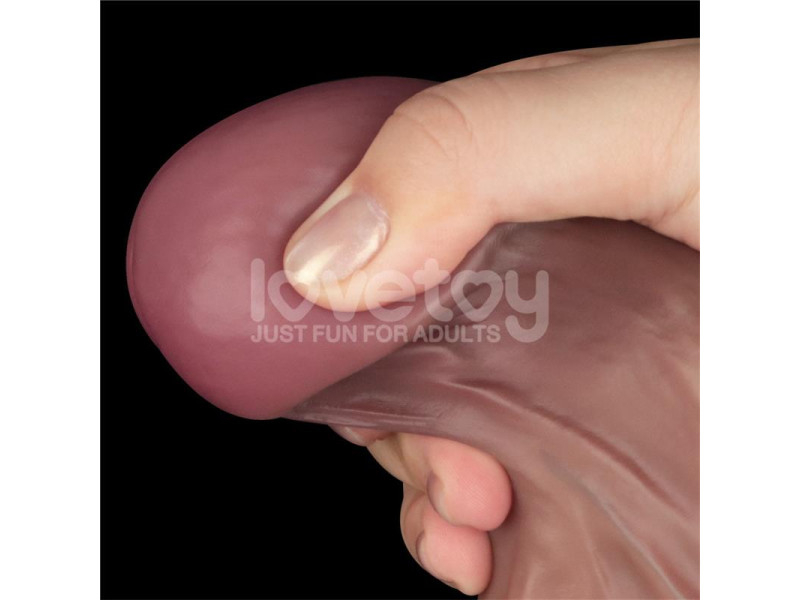 Dildo Dual Layer Articulable XXL 145