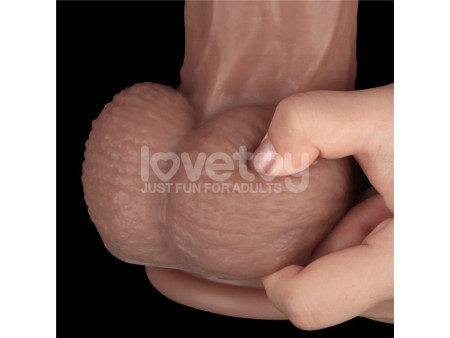Dildo Dual Layer Articulable XXL 145