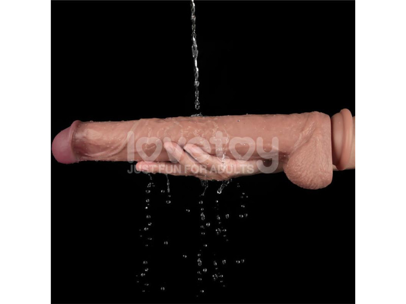 Dildo Dual Layer Articulable XXL 145
