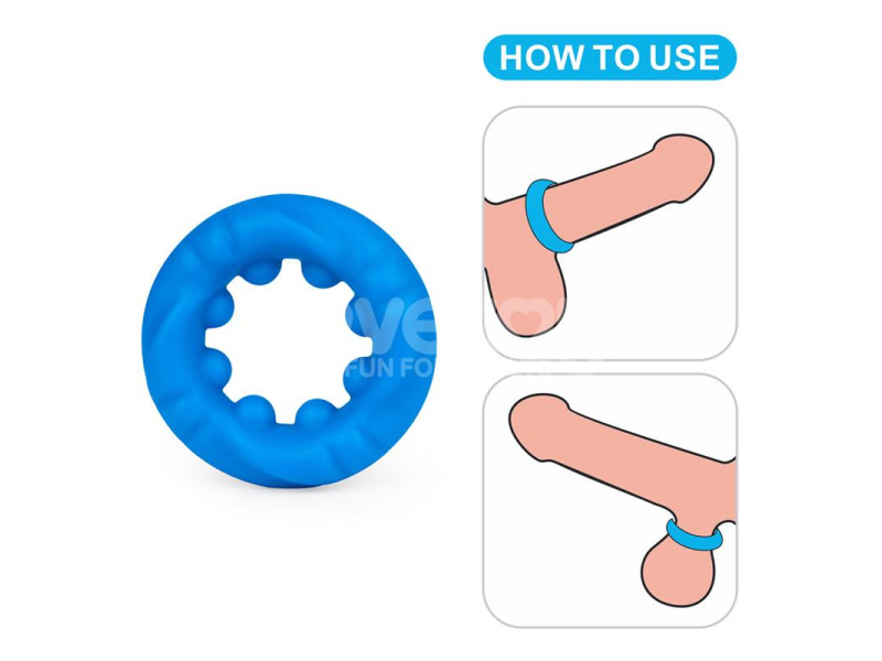 Pinnacle Pro Ridge Bump Stretcher Anillo para el Pene