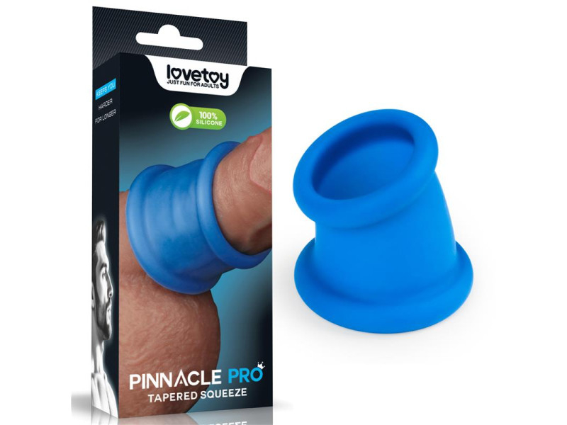 Pinnacle Pro Tapered Squeeze Stretcher Anillo para el Pene