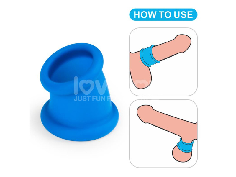 Pinnacle Pro Tapered Squeeze Stretcher Anillo para el Pene