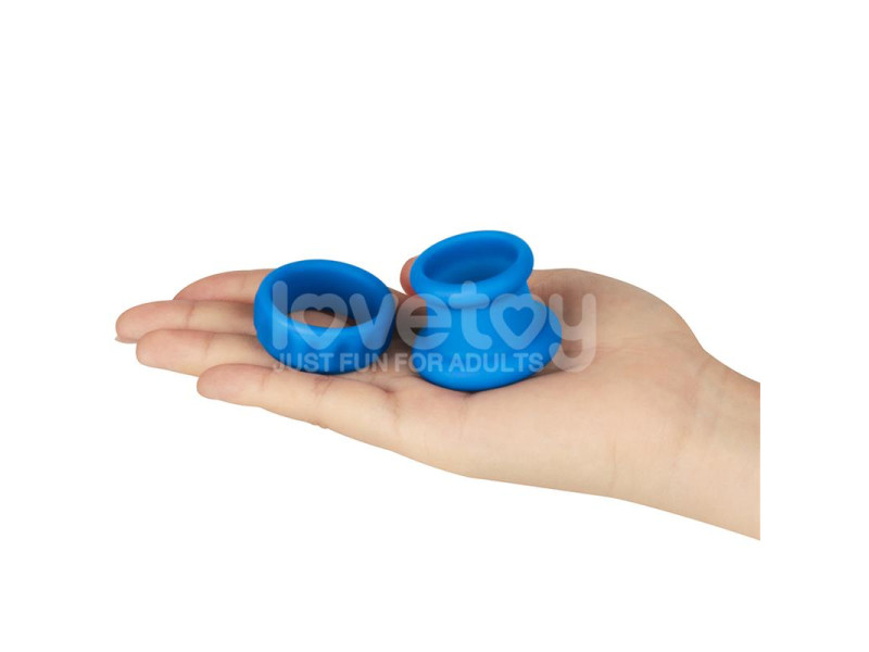 Pinnacle Pro Twin Flex Stretcher Anillo Doble para el Pene