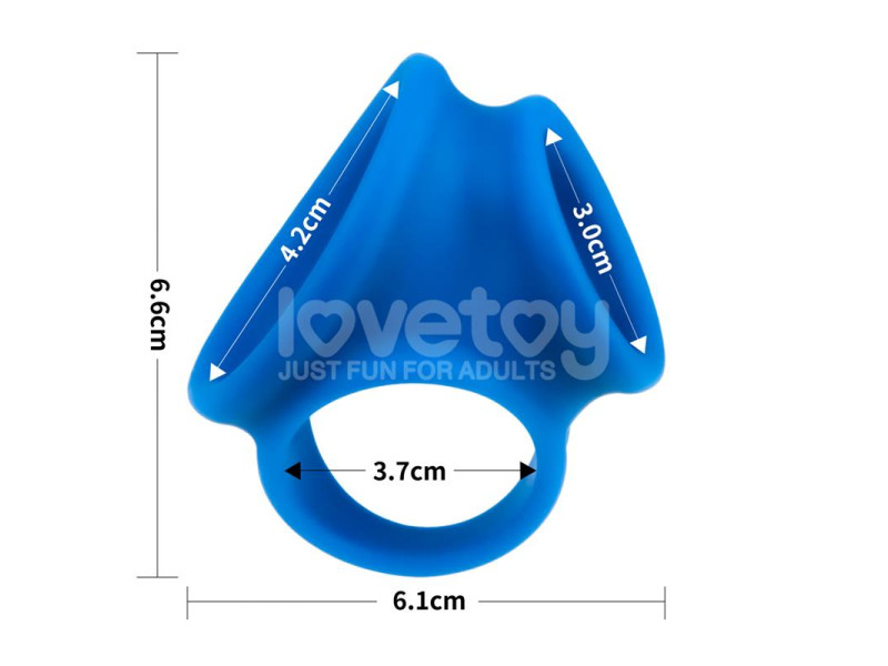 Pinnacle Pro Trio Grip Enhancer Anillo para el Pene