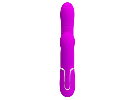 Mariana Vibrador 4en1 Silicona Fucsia