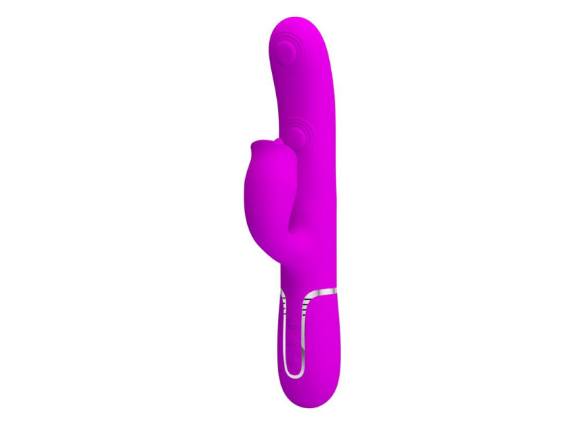 Gigi Vibrador con Licking y Thumping Fucsia