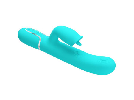 Gigi Vibrador con Licking y Thumping Turquesa