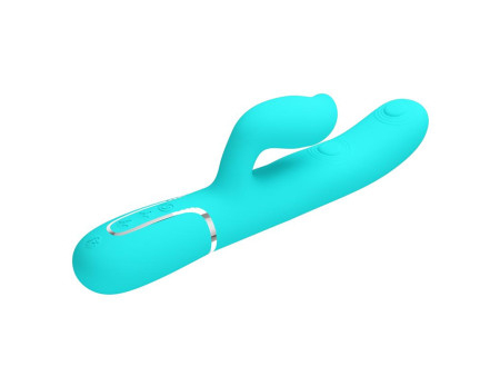 Gigi Vibrador con Licking y Thumping Turquesa