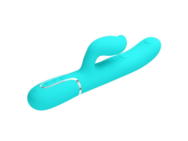 Gigi Vibrador con Licking y Thumping Turquesa